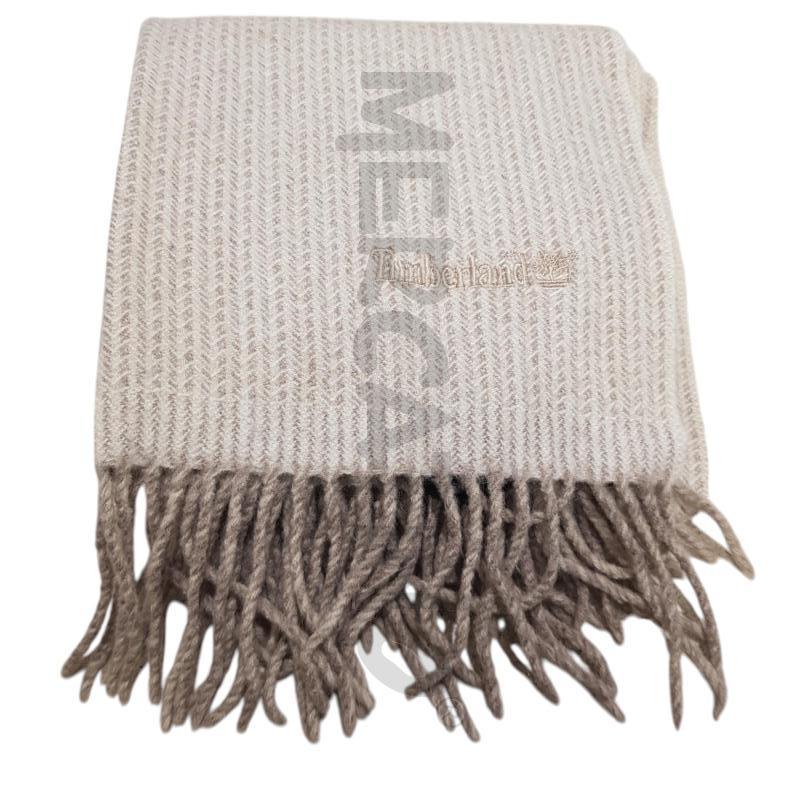 SCIARPA U TIMBERLAND BEIGE FRANGE | Mercatino dell'Usato Civitavecchia 2