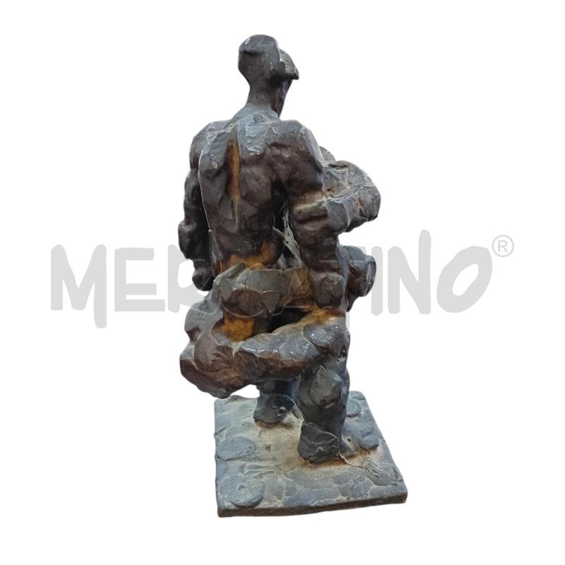 SCULTURA IN BRONZO FIGURE IN MOVIMENTO ALTEZZA 18CM | Mercatino dell'Usato Civitavecchia 1