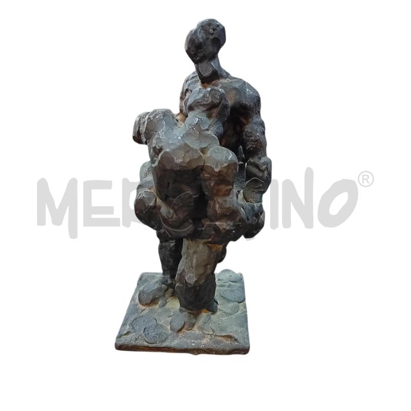 SCULTURA IN BRONZO FIGURE IN MOVIMENTO ALTEZZA 18CM | Mercatino dell'Usato Civitavecchia 3
