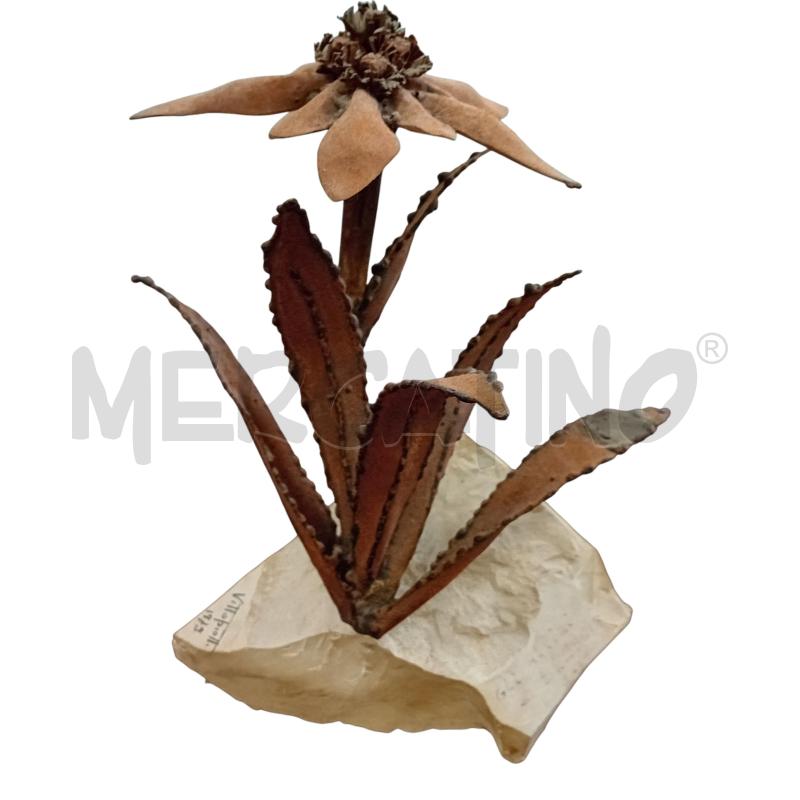 SCULTURA VITTO PIOTTI FIORE STELLA 22X 26 CM | Mercatino dell'Usato Civitavecchia 3
