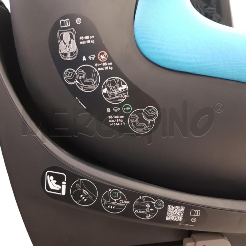 SEGGIOLINO AUTO CYBEX AZZURRO | Mercatino dell'Usato Civitavecchia 4