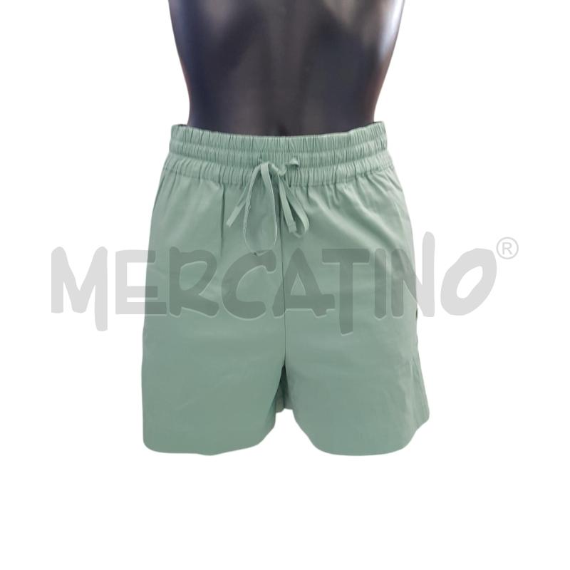 SHORTS D PINKO VERDE SALVIA COTONE | Mercatino dell'Usato Civitavecchia 1