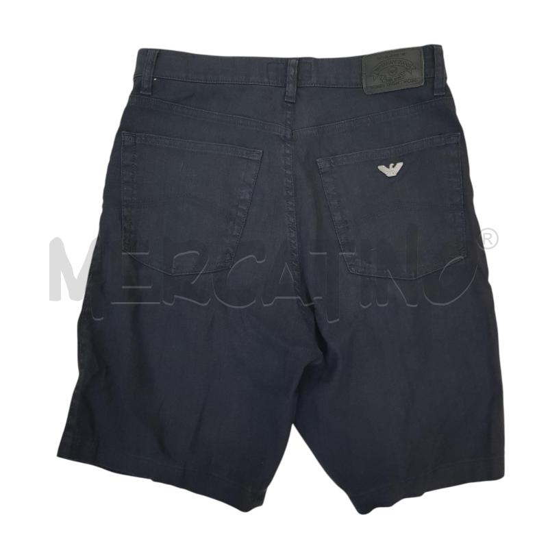 SHORTS U ARMANIJ BLU 5 TASCHE COTONE LINO | Mercatino dell'Usato Civitavecchia 2