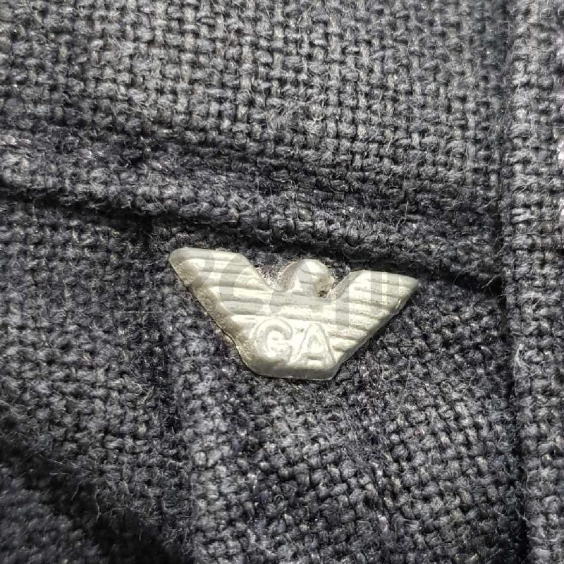 SHORTS U ARMANIJ BLU 5 TASCHE COTONE LINO | Mercatino dell'Usato Civitavecchia 5