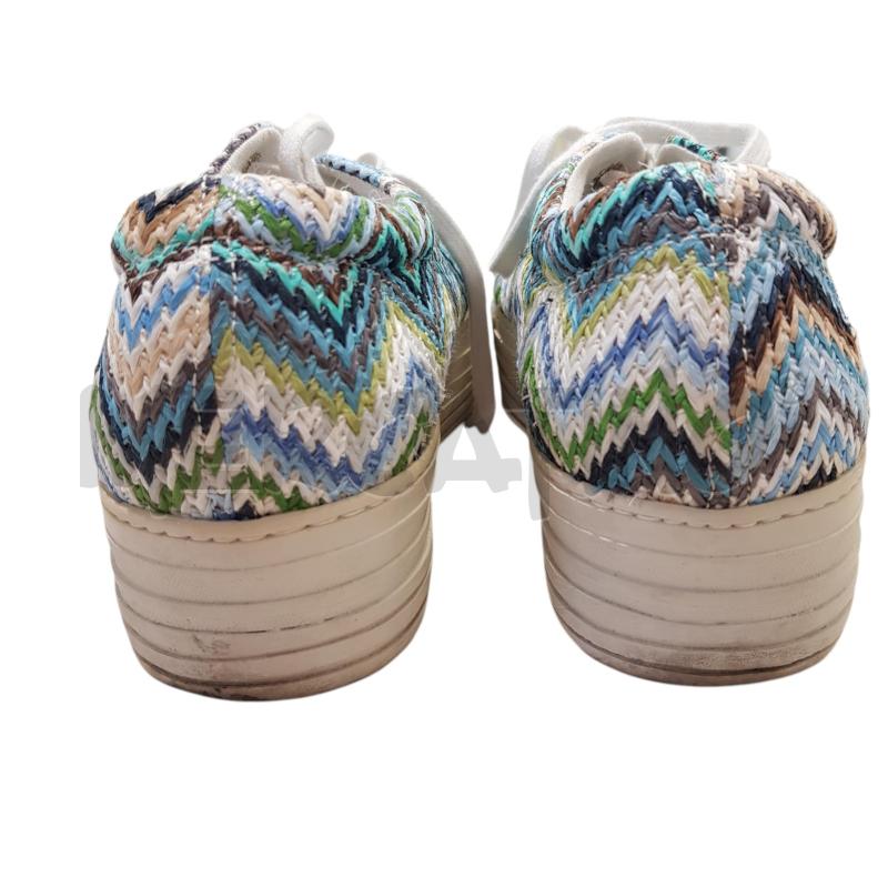 SNEAKERS D CULT ZIG ZAG RAFIA | Mercatino dell'Usato Civitavecchia 2
