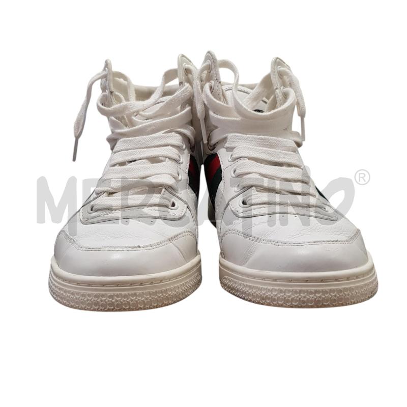 SNEAKERS D GUCCI NEW PRAGA BIANCHE PELLE | Mercatino dell'Usato Civitavecchia 2