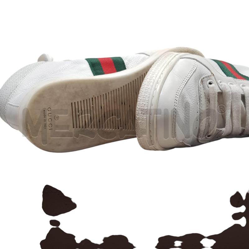 SNEAKERS D GUCCI NEW PRAGA BIANCHE PELLE | Mercatino dell'Usato Civitavecchia 5