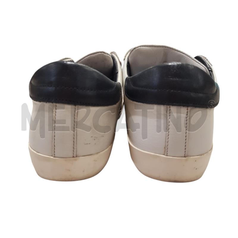 SNEAKERS D PHILIPPE MODEL PELLE BIA DETT NERI | Mercatino dell'Usato Civitavecchia 2