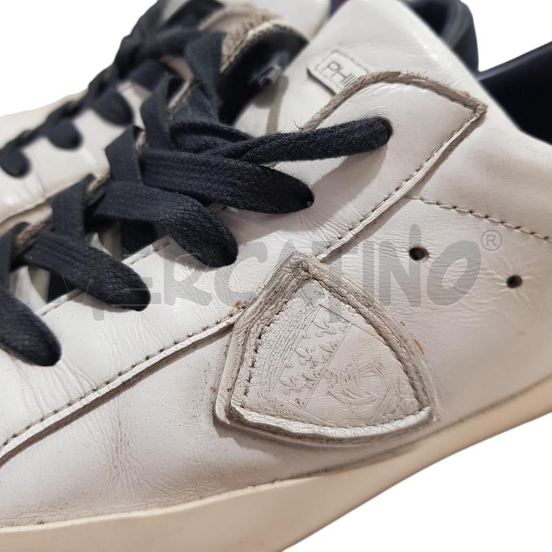 SNEAKERS D PHILIPPE MODEL PELLE BIA DETT NERI | Mercatino dell'Usato Civitavecchia 5