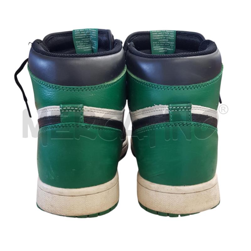 SNEAKERS U AIR JORDAN BIA NERE VERDE | Mercatino dell'Usato Civitavecchia 2