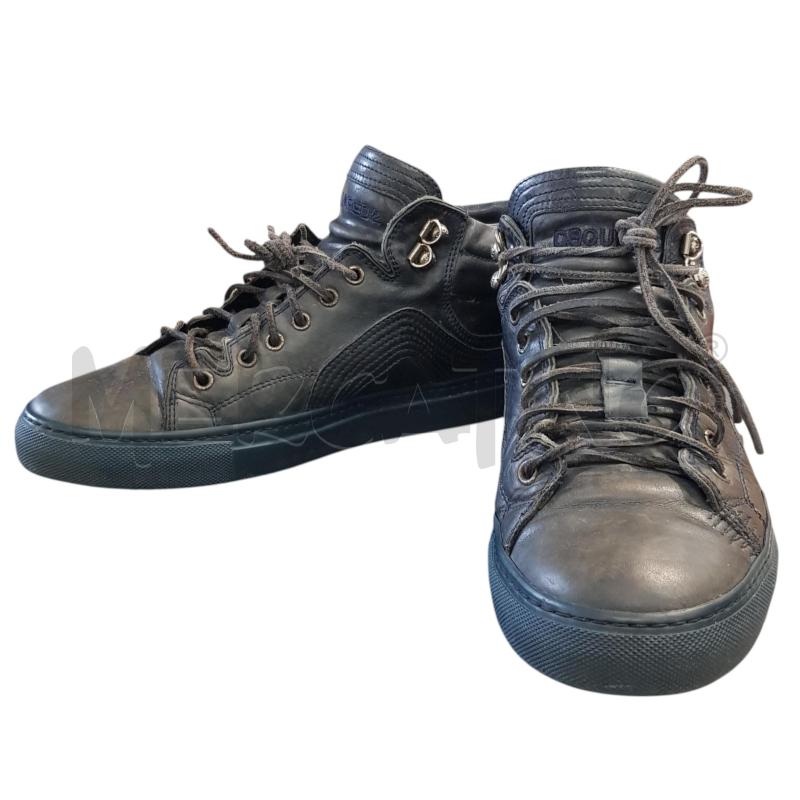 SNEAKERS U DSQUARED2 PELLEM BLU LACCI CUOIO | Mercatino dell'Usato Civitavecchia 4