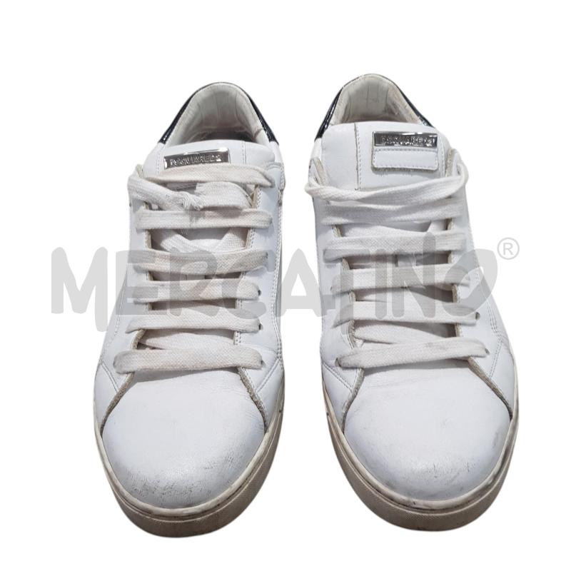 SNEAKERS U DSQUARED2 PELLE BIA TALL NERO VER | Mercatino dell'Usato Civitavecchia 3