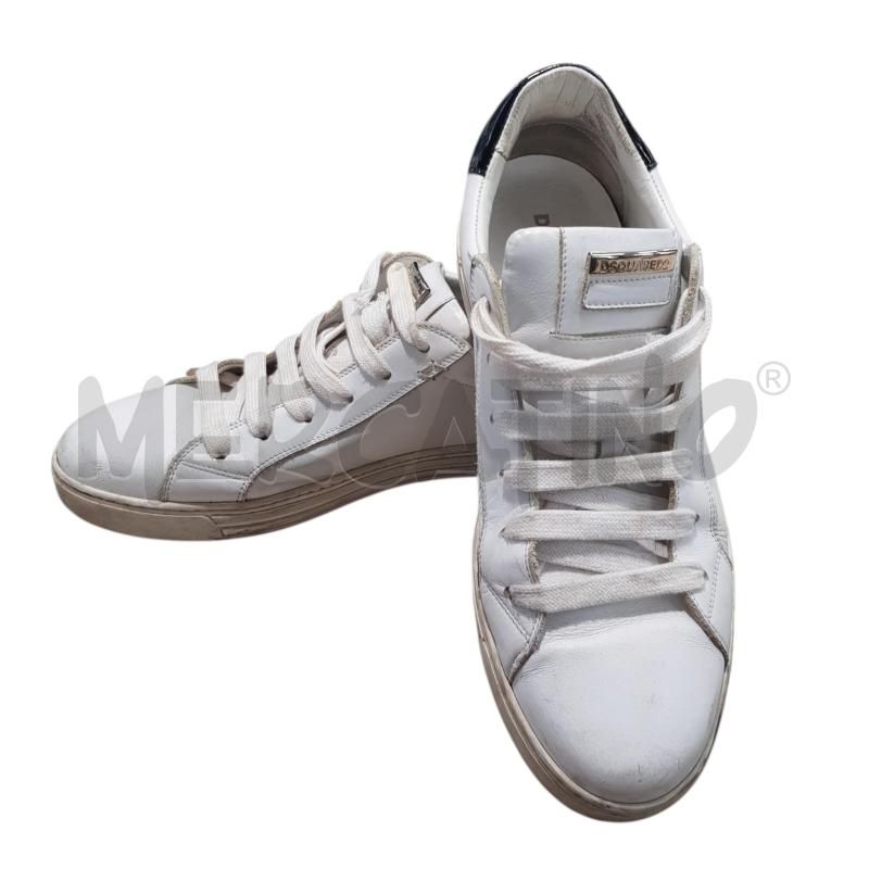 SNEAKERS U DSQUARED2 PELLE BIA TALL NERO VER | Mercatino dell'Usato Civitavecchia 4