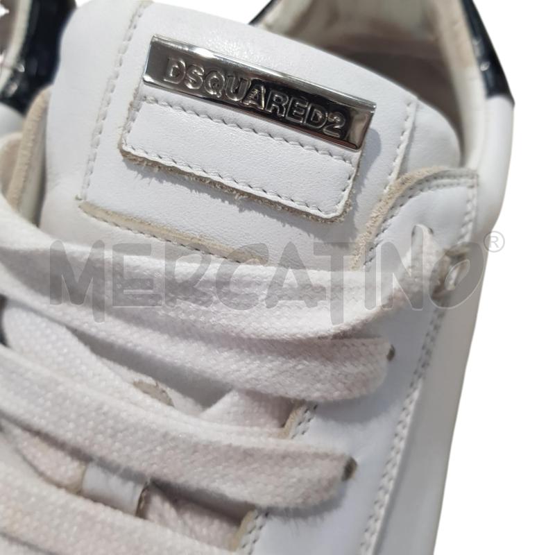 SNEAKERS U DSQUARED2 PELLE BIA TALL NERO VER | Mercatino dell'Usato Civitavecchia 5