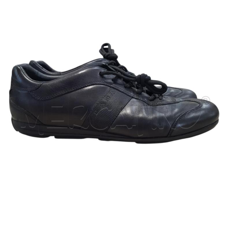 SNEAKERS U PRADA IN PELLE NERA 4E 1628 8 | Mercatino dell'Usato Civitavecchia 1