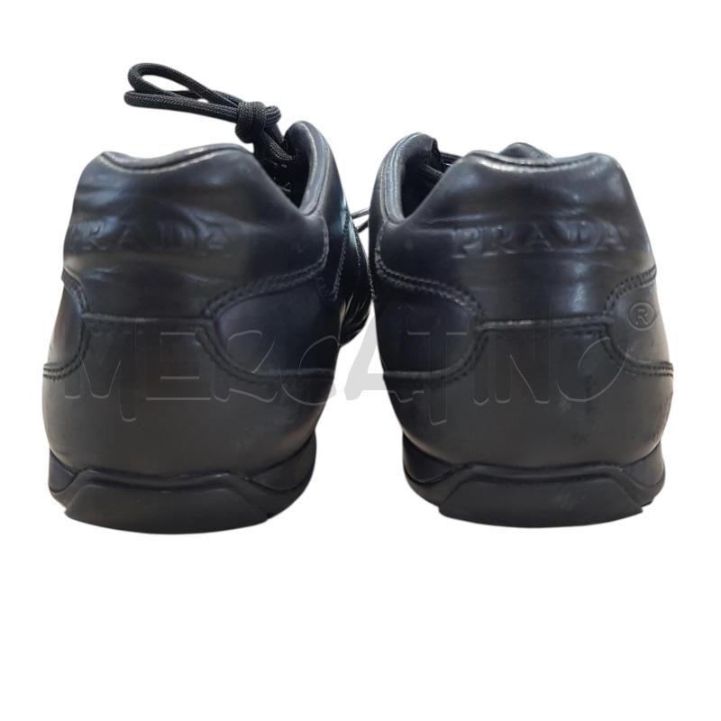 SNEAKERS U PRADA IN PELLE NERA 4E 1628 8 | Mercatino dell'Usato Civitavecchia 2