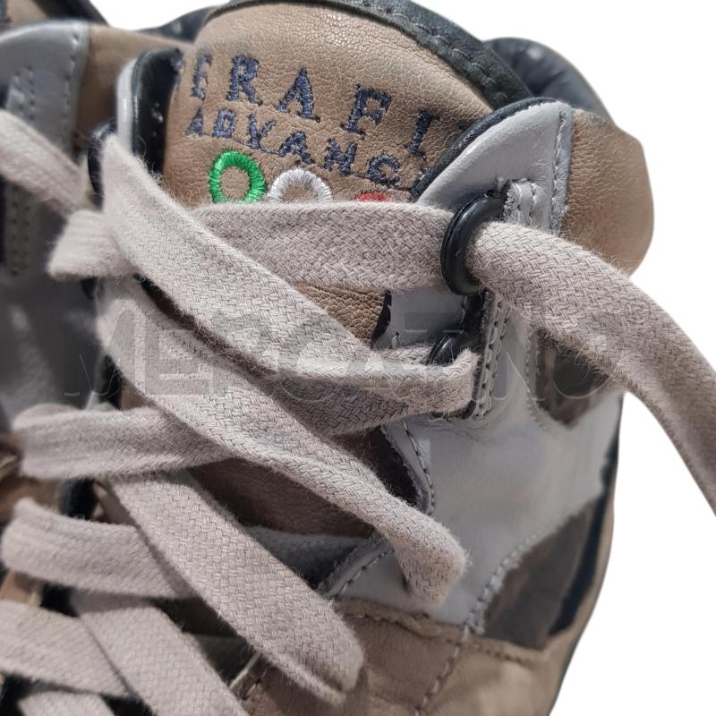 SNEAKERS U SEARFINI PELLE CAMMELLO NERO MARR | Mercatino dell'Usato Civitavecchia 5