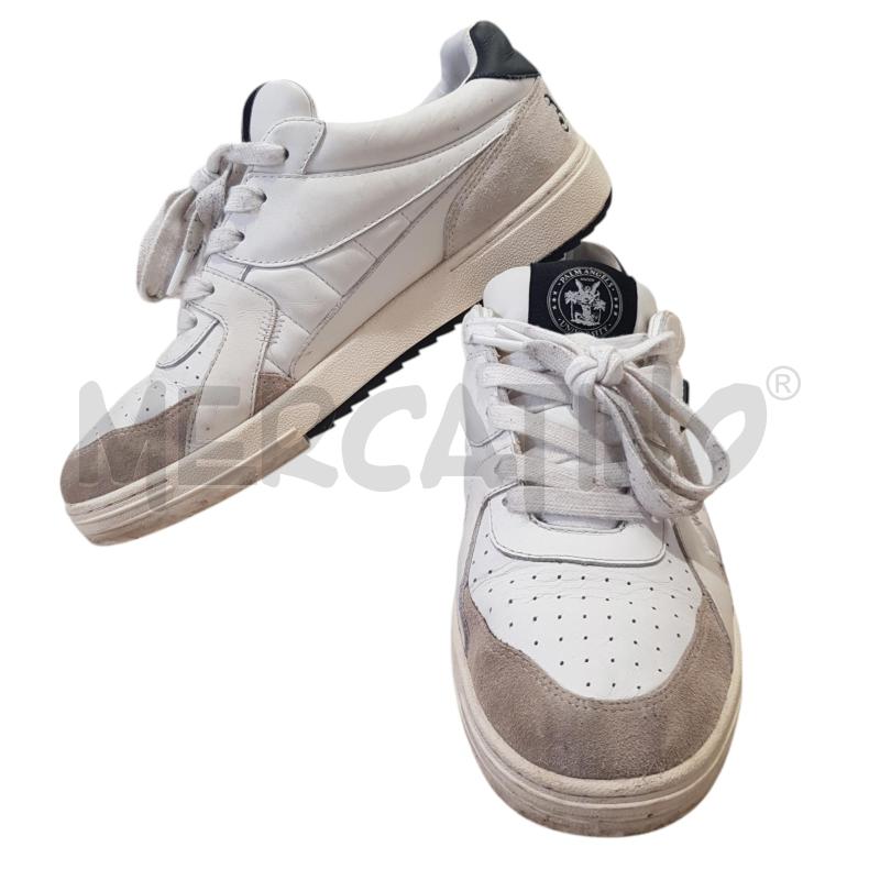 SNEAKERS U UNIVERSITY WHITE/BLACK | Mercatino dell'Usato Civitavecchia 4