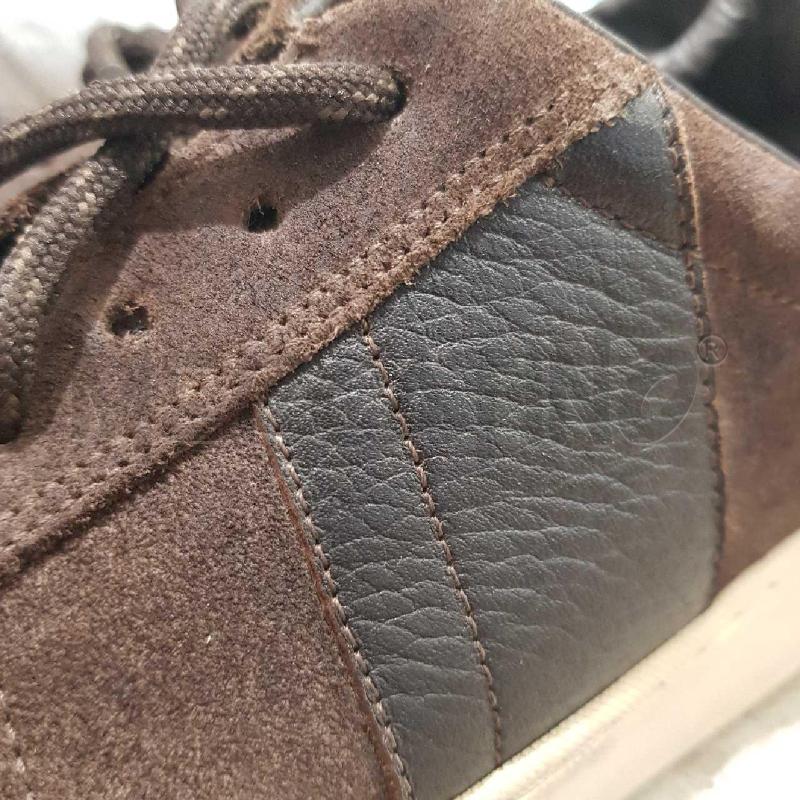 SNEAKERS U WOOLRICH IN PELLE MARR CON DETTAGLI IN CAMOSCIO | Mercatino dell'Usato Civitavecchia 5