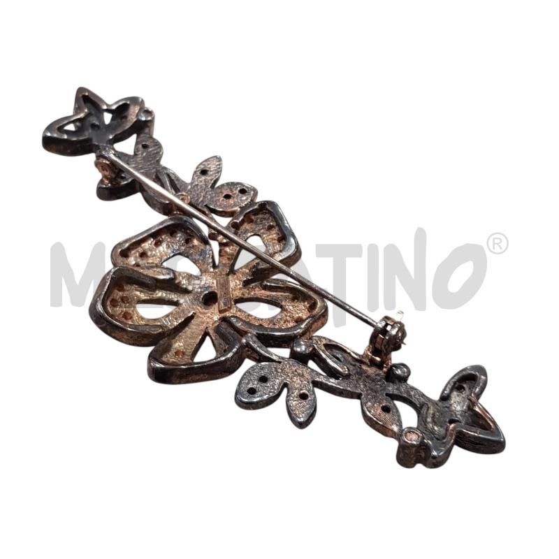 SPILLA FIORE ARG STRASS | Mercatino dell'Usato Civitavecchia 2
