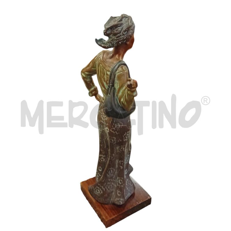 STATUA BRONZO HASSOUN DONNA LIBANESE CM 47 | Mercatino dell'Usato Civitavecchia 3