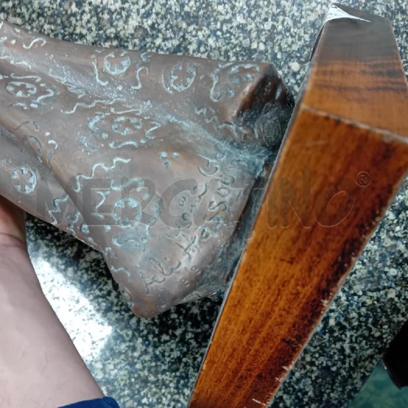 STATUA BRONZO HASSOUN DONNA LIBANESE CM 47 | Mercatino dell'Usato Civitavecchia 5