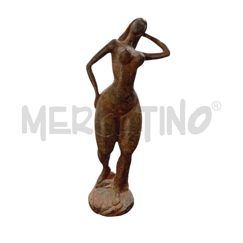 STATUA DONNA BRONZO FORMOSA CM48 | Mercatino dell'Usato Civitavecchia 1