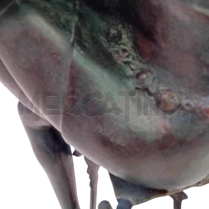 STATUA STILE LIBERTY DONNA SEDUTA BRONZO MOREAU CM 75 | Mercatino dell'Usato Civitavecchia 3