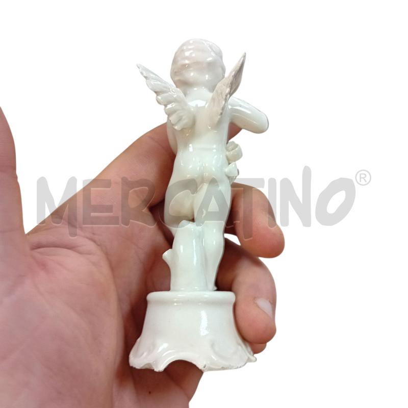 STATUETTA ANGIOLETTO P.B.B.CON FLAUTO TRAVERSO 11 CM | Mercatino dell'Usato Civitavecchia 2