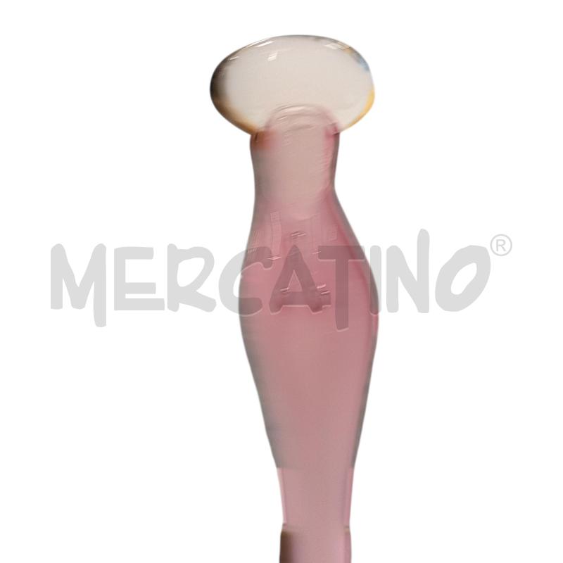 STATUINA MADONNA VETRO ROSA | Mercatino dell'Usato Civitavecchia 2
