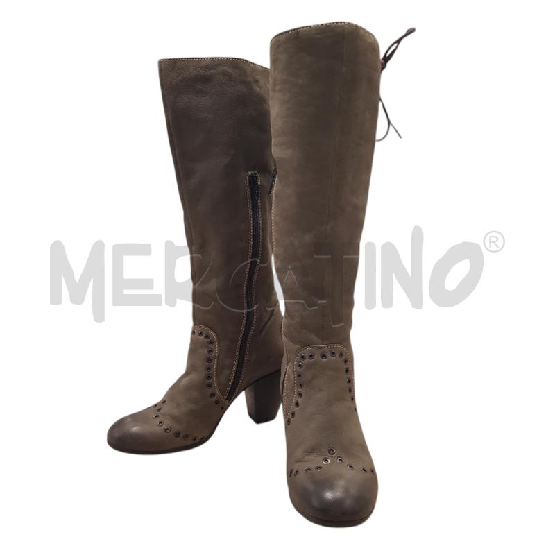 STIVALI D FLY LONDON ALTI PELLE VERDE | Mercatino dell'Usato Civitavecchia 3
