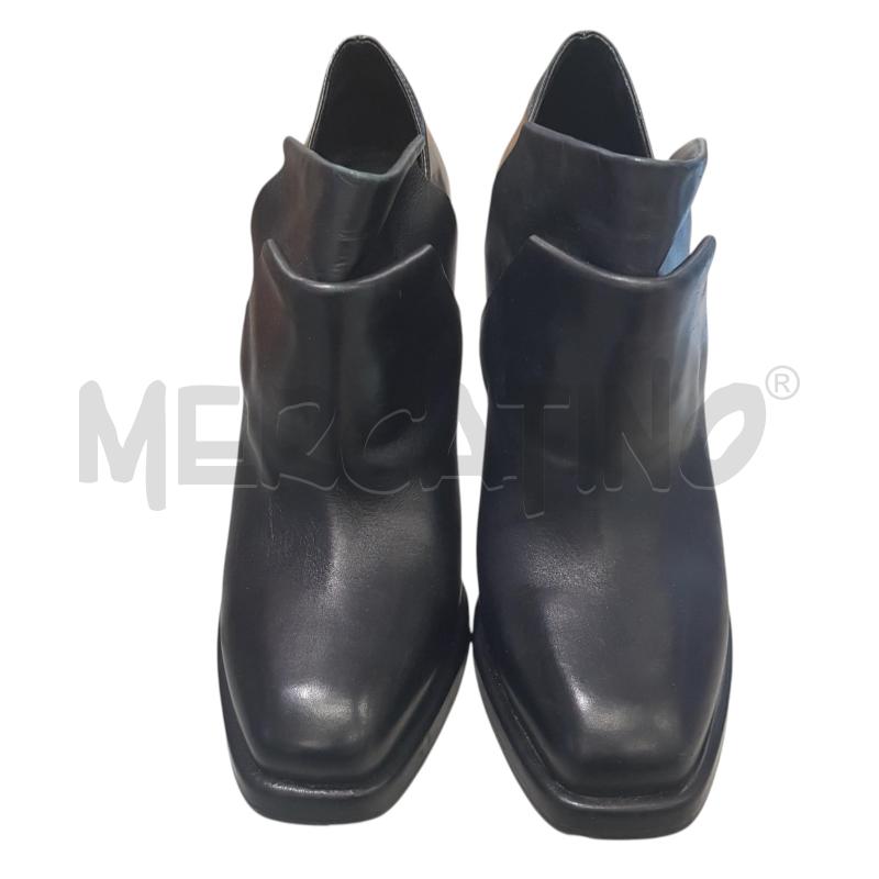 STIVALI D & ADESTORIES PELLE NERA TACCO LKEGNO | Mercatino dell'Usato Civitavecchia 4