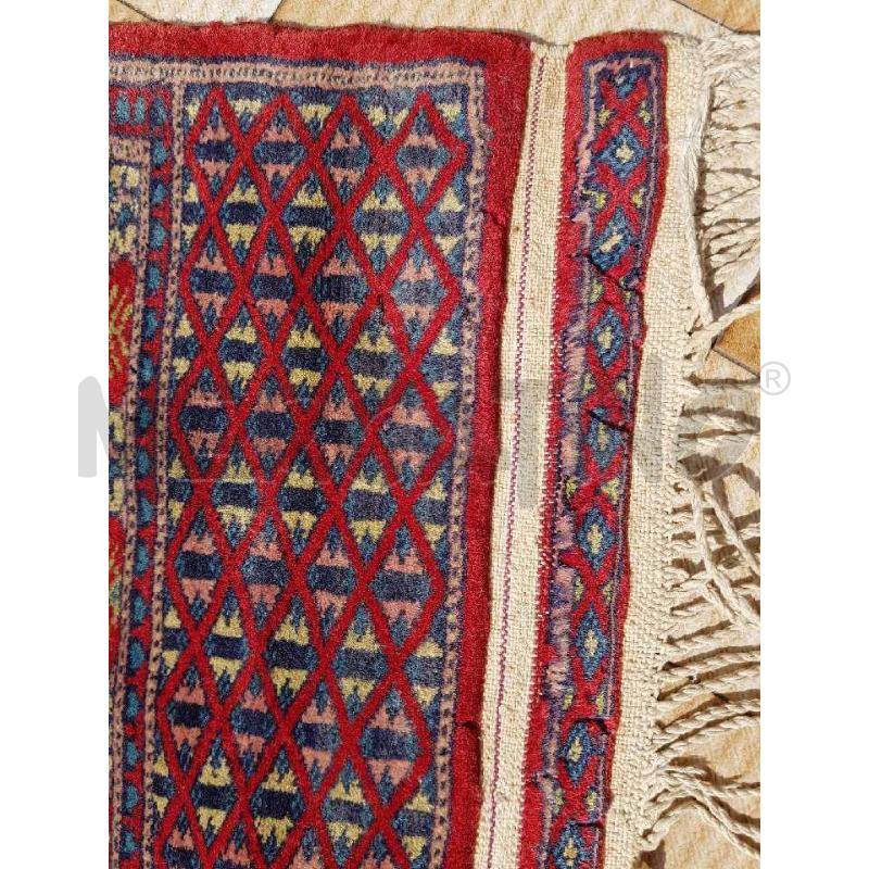 TAPPETO BUKHARA 195X130 COTONE MISTO SETA | Mercatino dell'Usato Civitavecchia 3