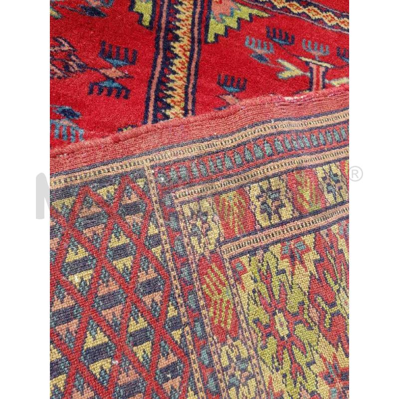 TAPPETO BUKHARA 195X130 COTONE MISTO SETA | Mercatino dell'Usato Civitavecchia 4