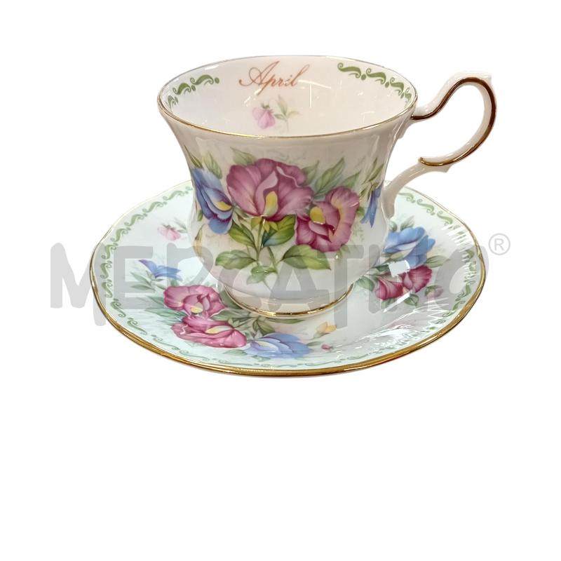 TAZZA QUEENS APRIL + PIATTINO | Mercatino dell'Usato Civitavecchia 1