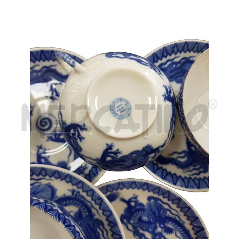 TAZZE+PIATTINI TE' HIGH QUALITY PORCELAIN PZ.12 | Mercatino dell'Usato Civitavecchia 3