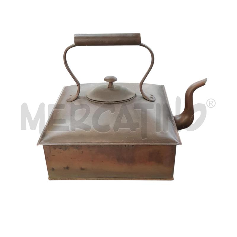 TEIERA RAME QUADRATA VINTAGE40 X30 CM | Mercatino dell'Usato Civitavecchia 3