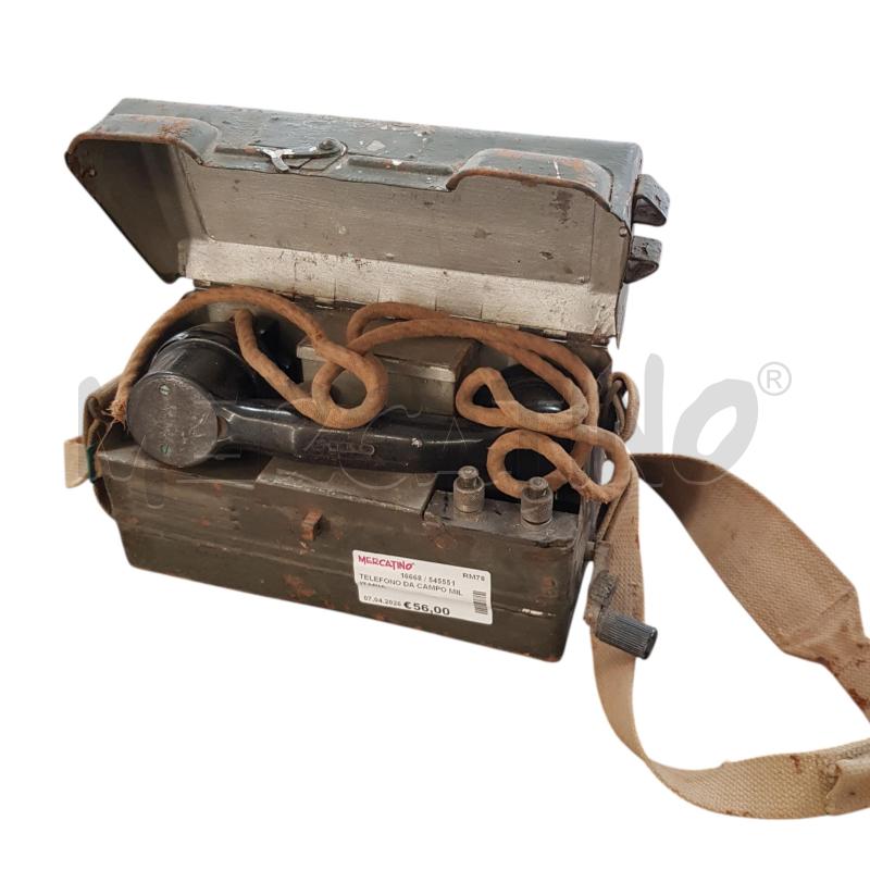 TELEFONO DA CAMPO MILITARIA | Mercatino dell'Usato Civitavecchia 1