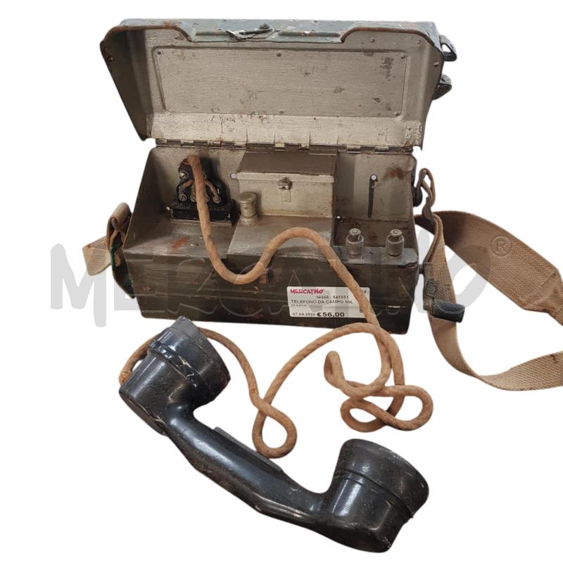 TELEFONO DA CAMPO MILITARIA | Mercatino dell'Usato Civitavecchia 3