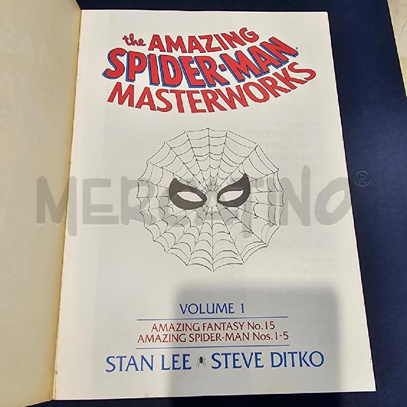 THE AMAZING SPIDERMAN MASTERWORKS VOLUME 1 | Mercatino dell'Usato Civitavecchia 2
