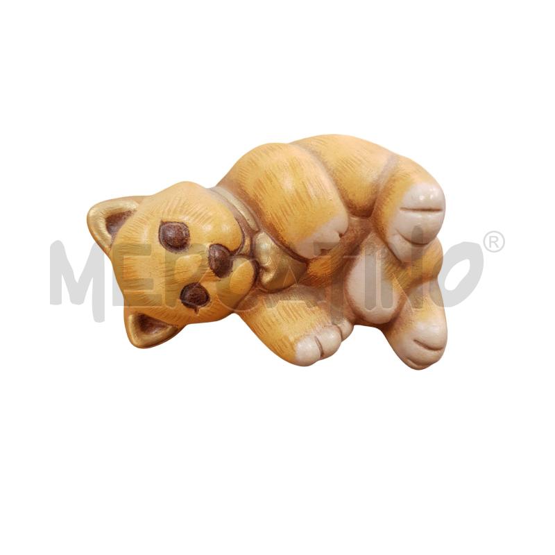 THUN GATTO ACCOCCOLATO 9CM | Mercatino dell'Usato Civitavecchia 1