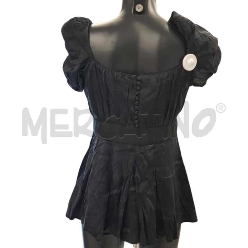 TOP ELISABETTA FRANCHI CELYN B. SETA NERO | Mercatino dell'Usato Civitavecchia 4