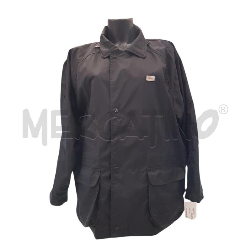 TRENCH U FERRE NYLON NERO MANICA RTACLAN | Mercatino dell'Usato Civitavecchia 1