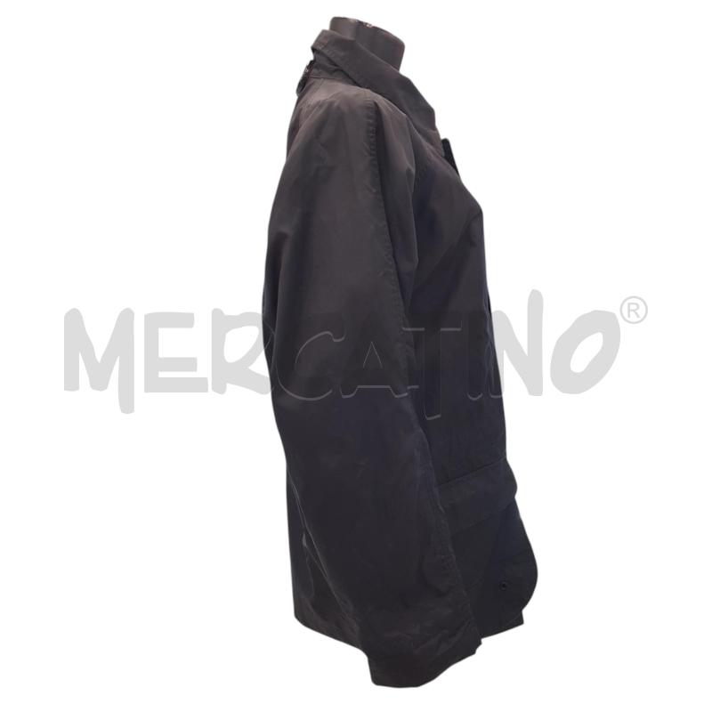 TRENCH U FERRE NYLON NERO MANICA RTACLAN | Mercatino dell'Usato Civitavecchia 2