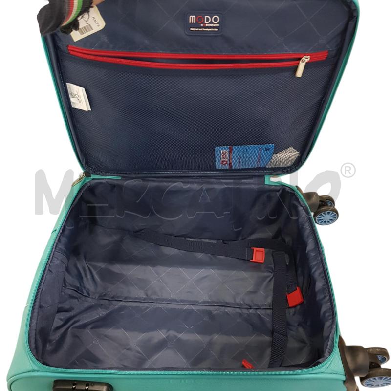 TROLLEY MODO BY RONCATO VERDE ACQUA 55*40*20 | Mercatino dell'Usato Civitavecchia 2