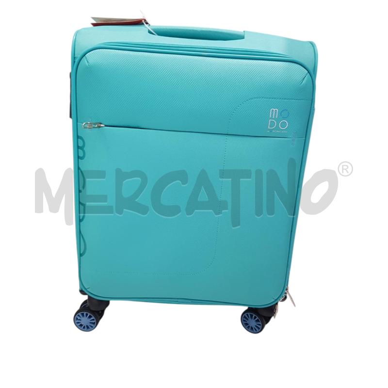 TROLLEY MODO BY RONCATO VERDE ACQUA 55*40*20 | Mercatino dell'Usato Civitavecchia 3