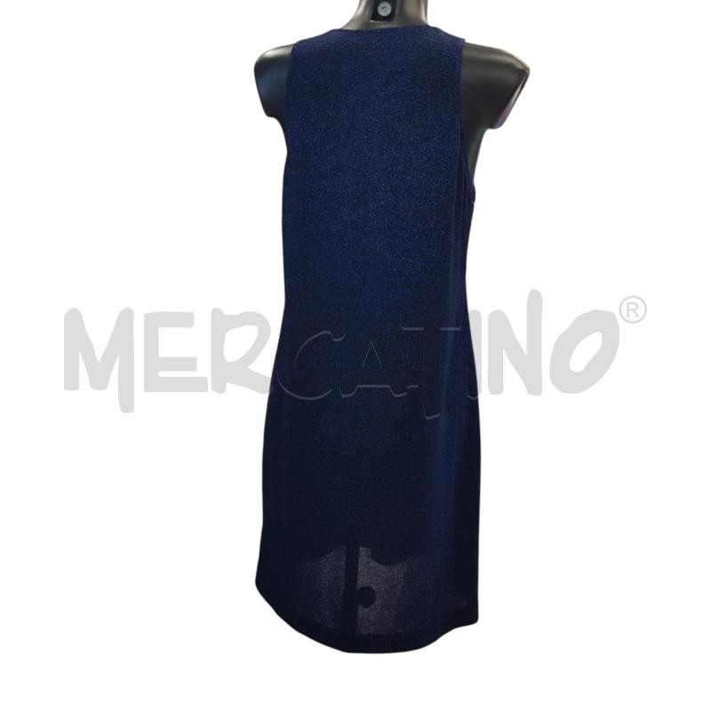TUBINO D KARL LAGERFELD BLU LUREX | Mercatino dell'Usato Civitavecchia 3