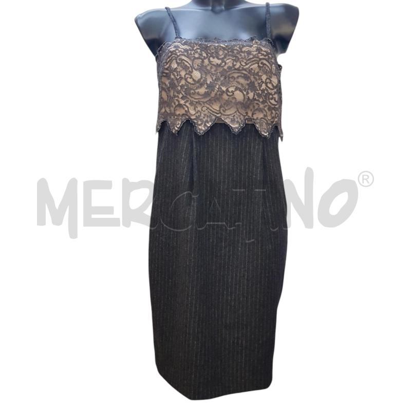 TUBINO D TWIN SET GRIGIO GESS PIZZO | Mercatino dell'Usato Civitavecchia 1