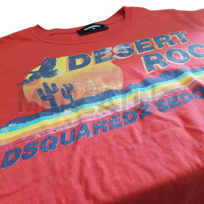 T SHIRT U DSQUARED2 MC NERA LOGO BIA | Mercatino dell'Usato Civitavecchia 3