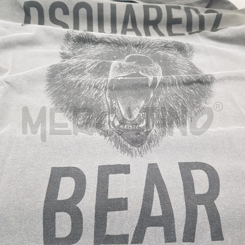 T SHIRT U DSQUARED2 MC NRO TINTA FREDDO ORSO | Mercatino dell'Usato Civitavecchia 3